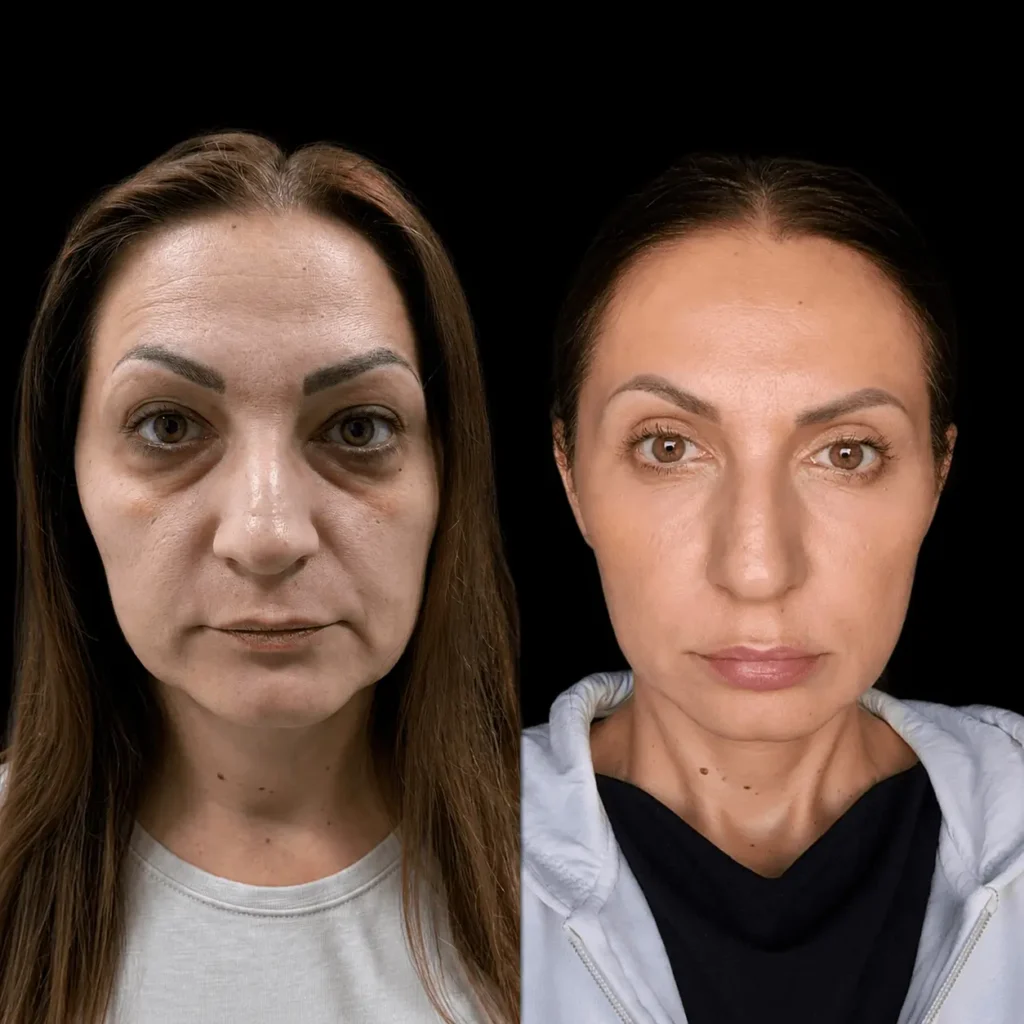 5E6DE6C1-B75C-45EB-9F3E-2A781556F637 Operacija podočnjaka i kapaka i fat transfer
